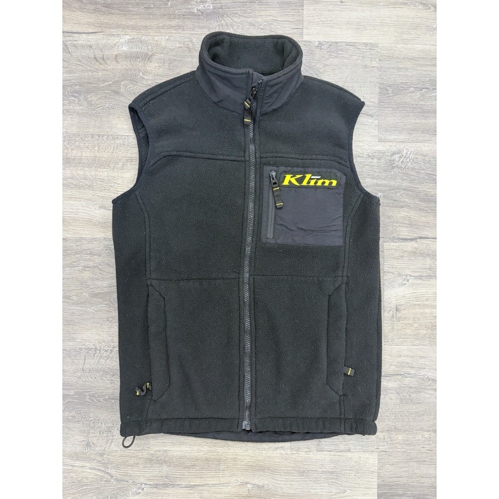 Klim Fleece/Softshell Everest Vest Size XS Full‎ Zip Outdoor Cold Weather
